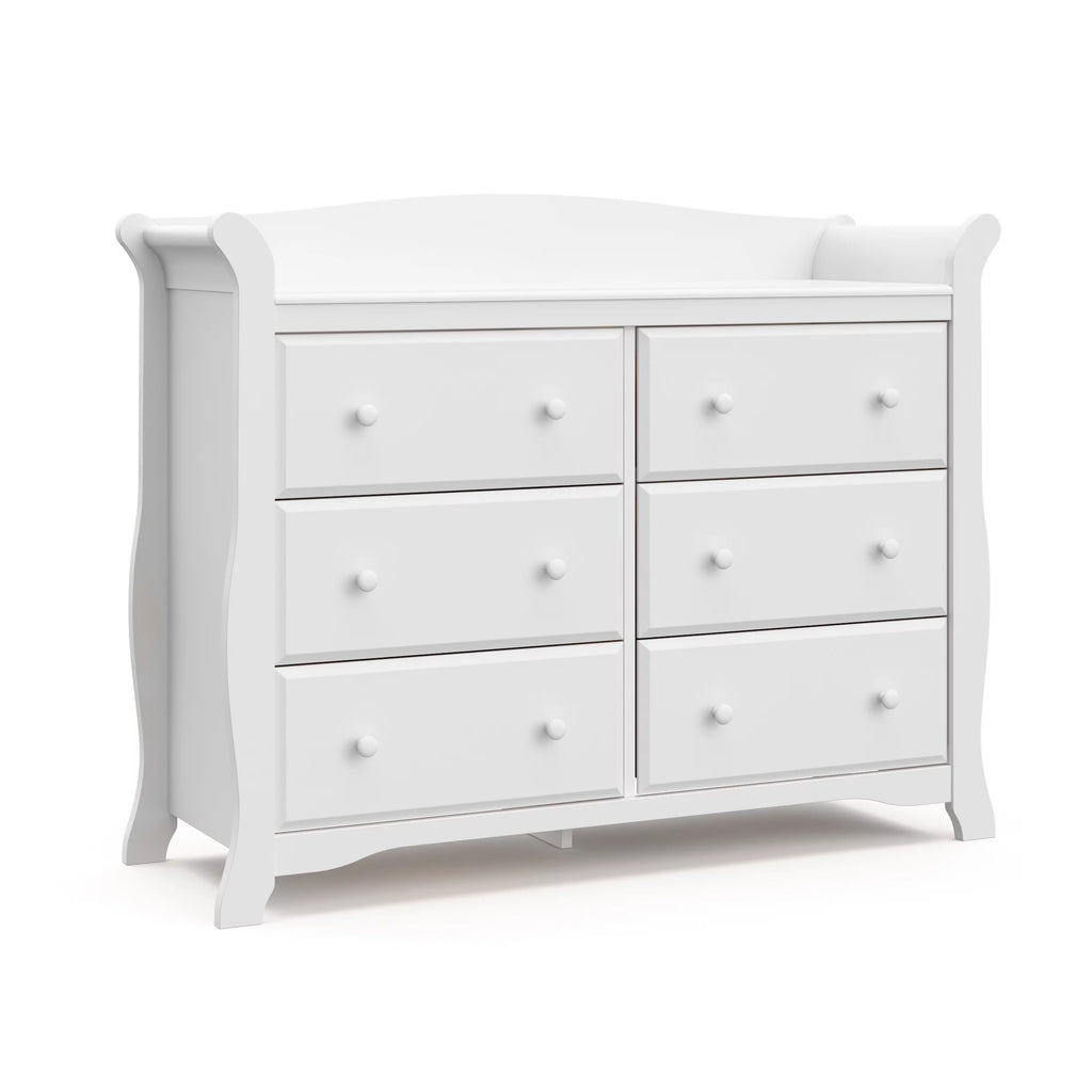 6 Drawer Double Dresser M353