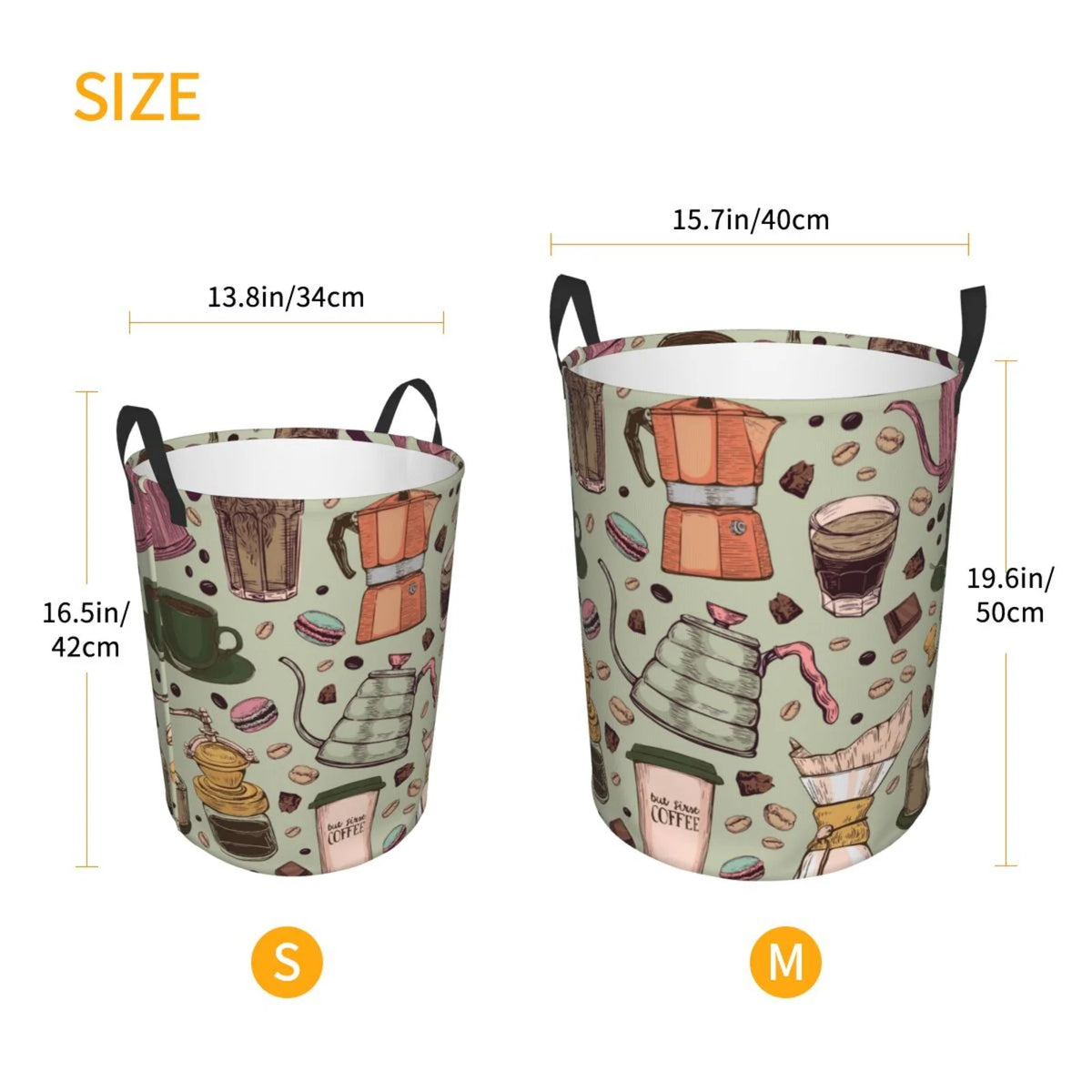 Foldable Laundry Hamper with Handles O3013