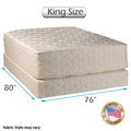 King Innerspring Mattress and Box Spring Set J6891