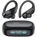 Wireless Earbuds Bluetooth Headphones with Earhooks ENC Mics Black M266