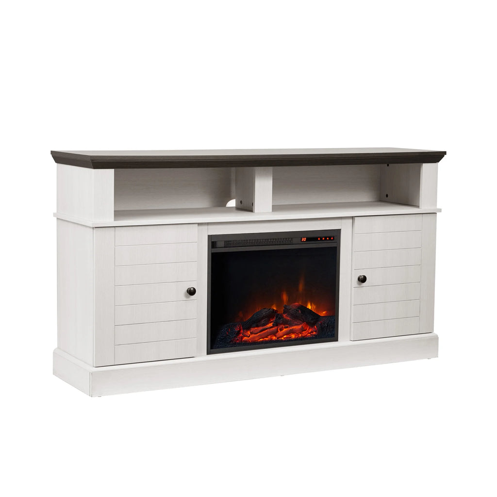 60" TV Console Stand with Electric Fireplace M39524
