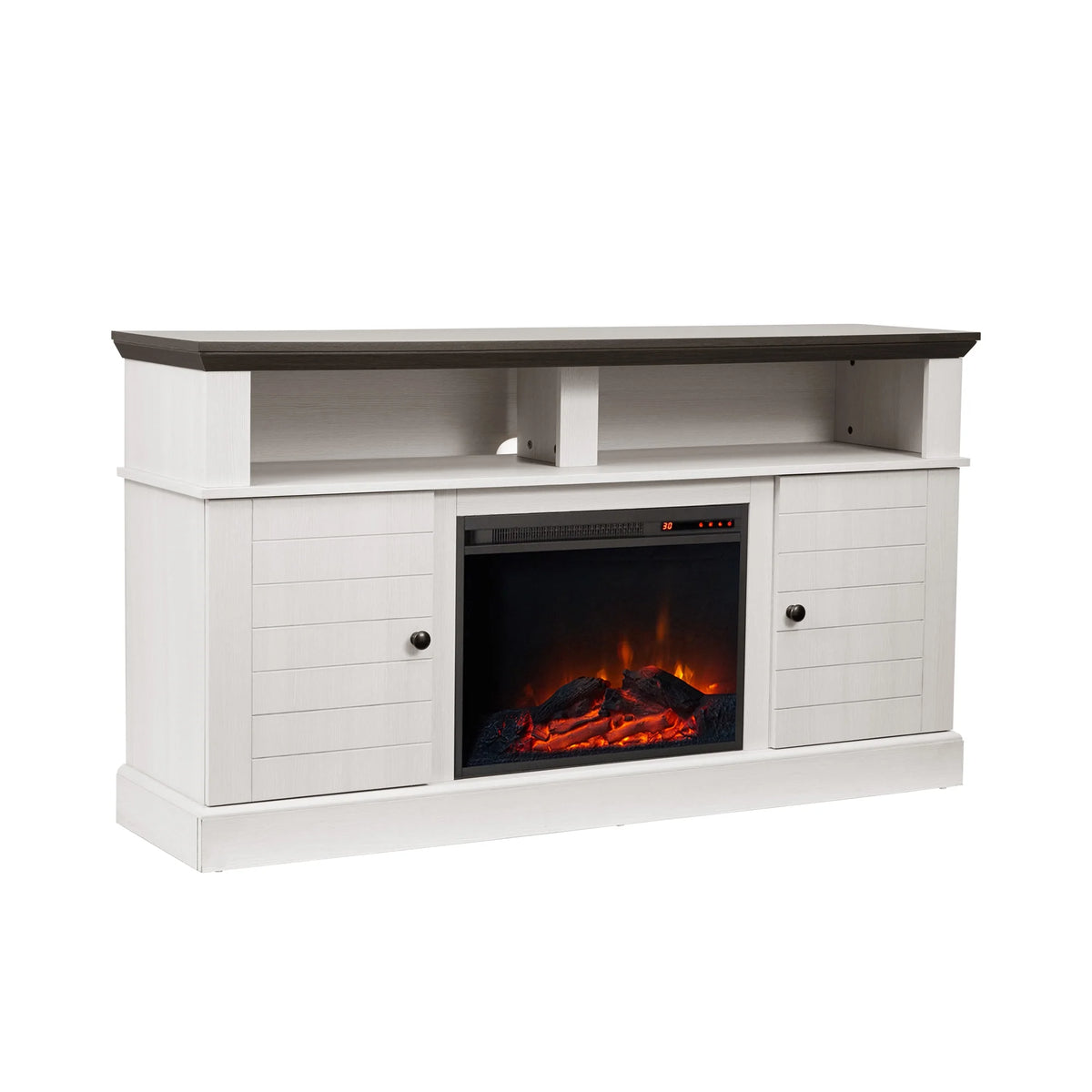 60" TV Console Stand with Electric Fireplace M39524