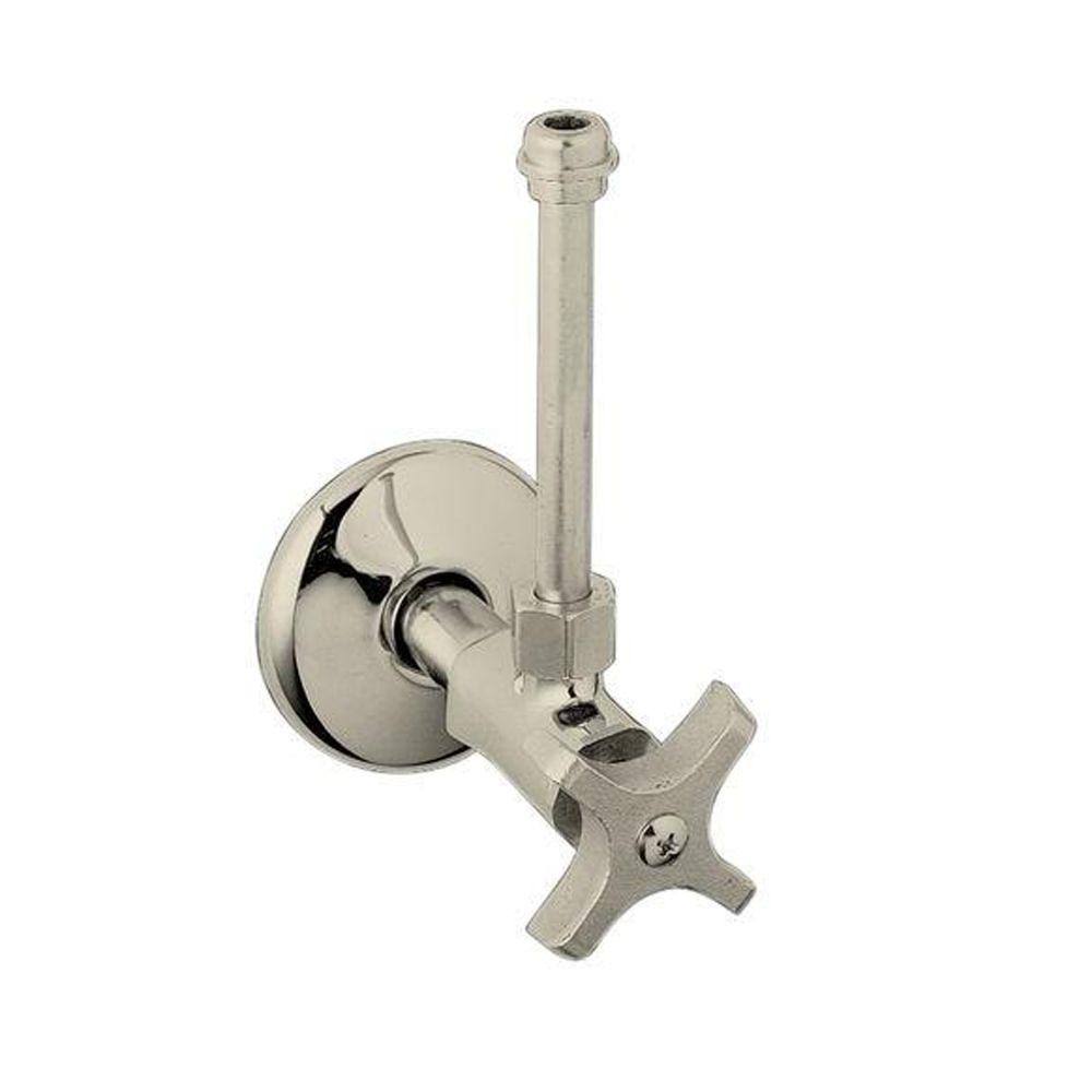 Polished Nickel Angle Supply with Stop X79989