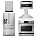 36 Electric Range, Range Hood, Microwave, Refrigerator, Dishwasher K265