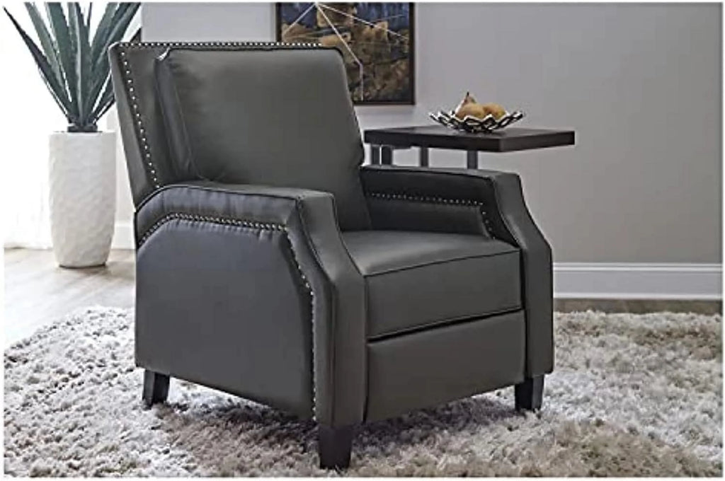 Gray Pushback Chair X402