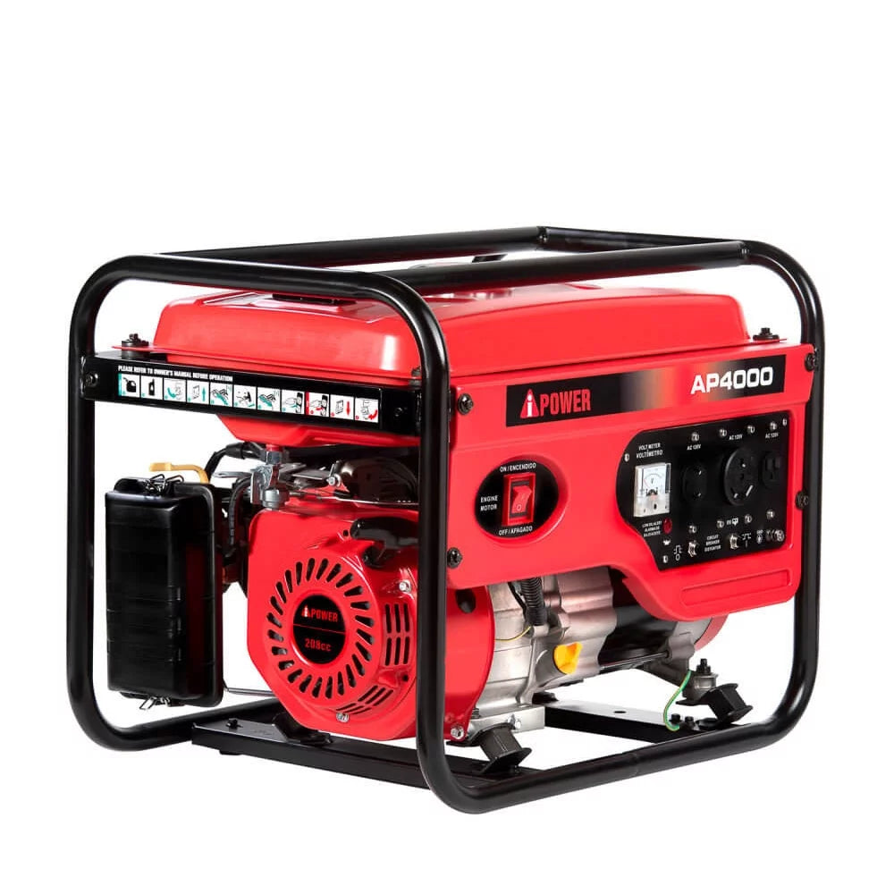 4000W Gasoline Generator With Wheel Kit D426950