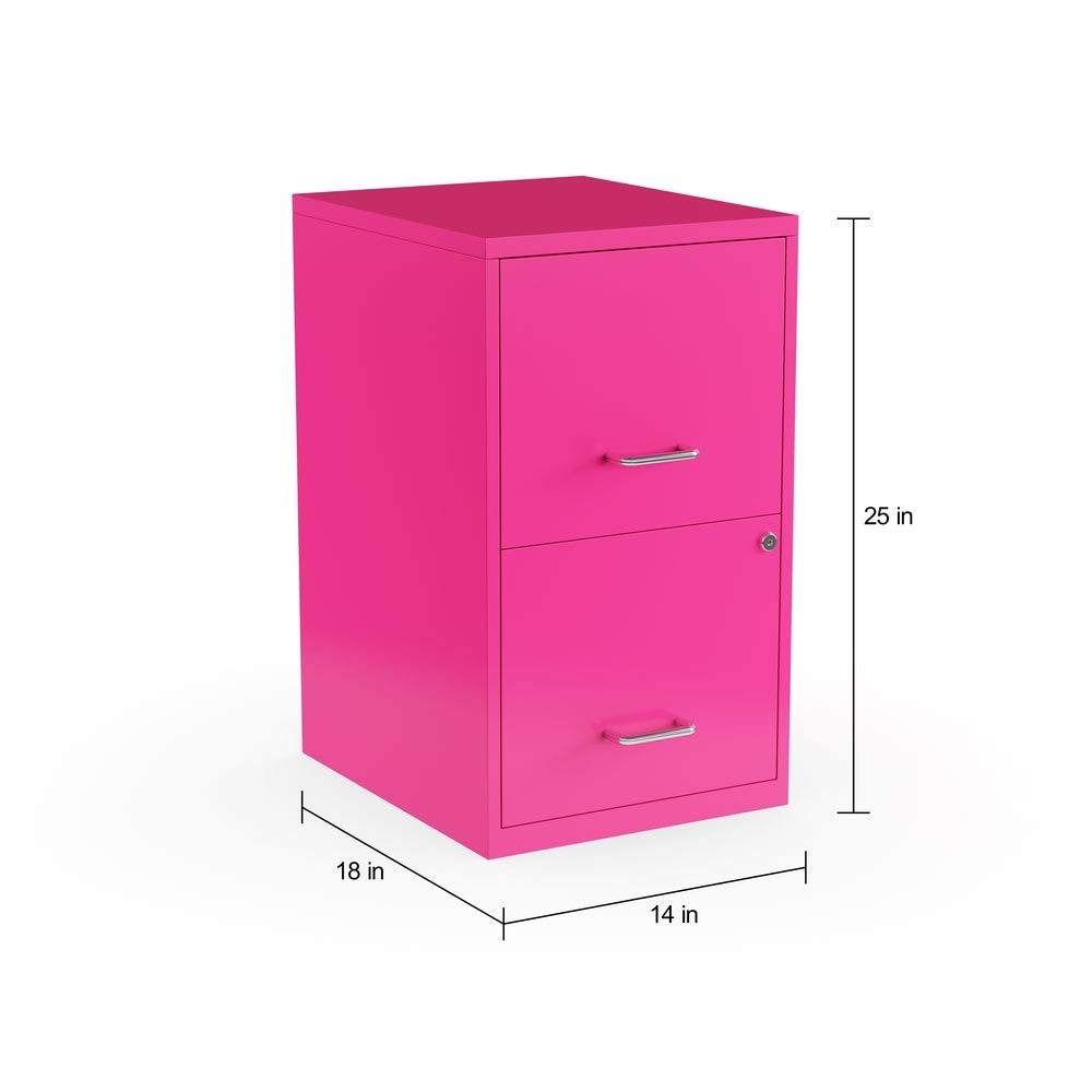 18-inch 2-Drawer Steel File Cabinet K935