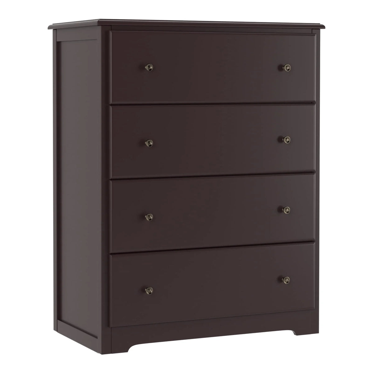 White 4 Drawer Dresser S5820