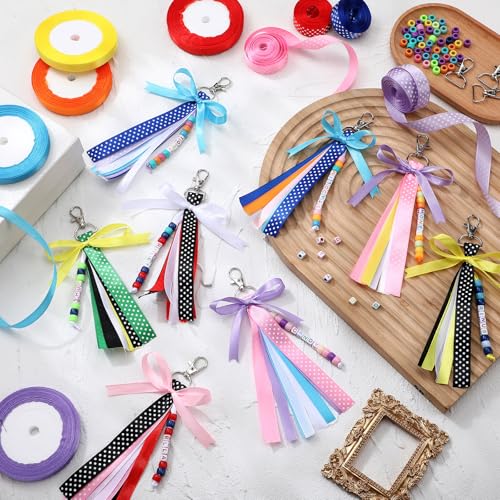233 Pcs DIY Bead Keychain Making Kit T99097