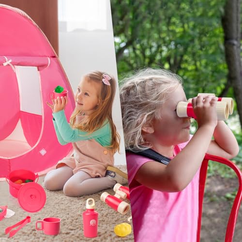 Kids Camping Set with Tent and Campfire H856540
