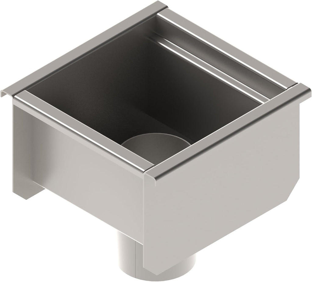 12x12 Stainless Steel Floor Drain with Anti Slip Grate Y648252