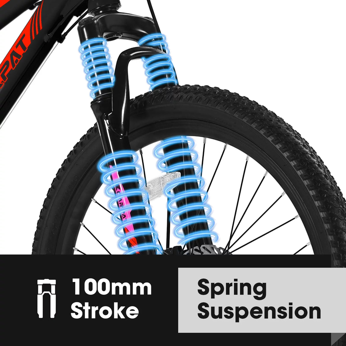 Blue 21-Speed Disc Brakes Mountain Bike D3252