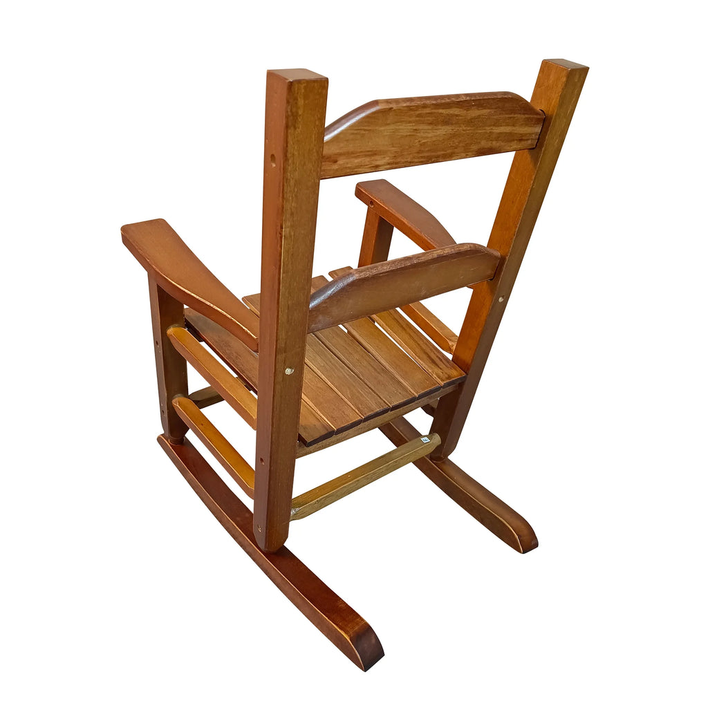 White Populus Wood Rocking Chair K783692