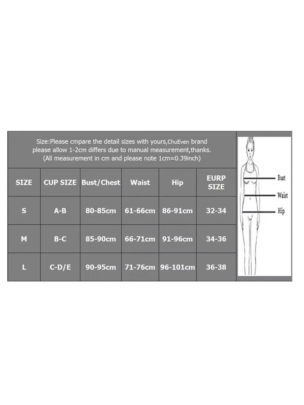 3 Pcs Bikini Sets Criss Cross Halter Neck Swimsuits Y3473
