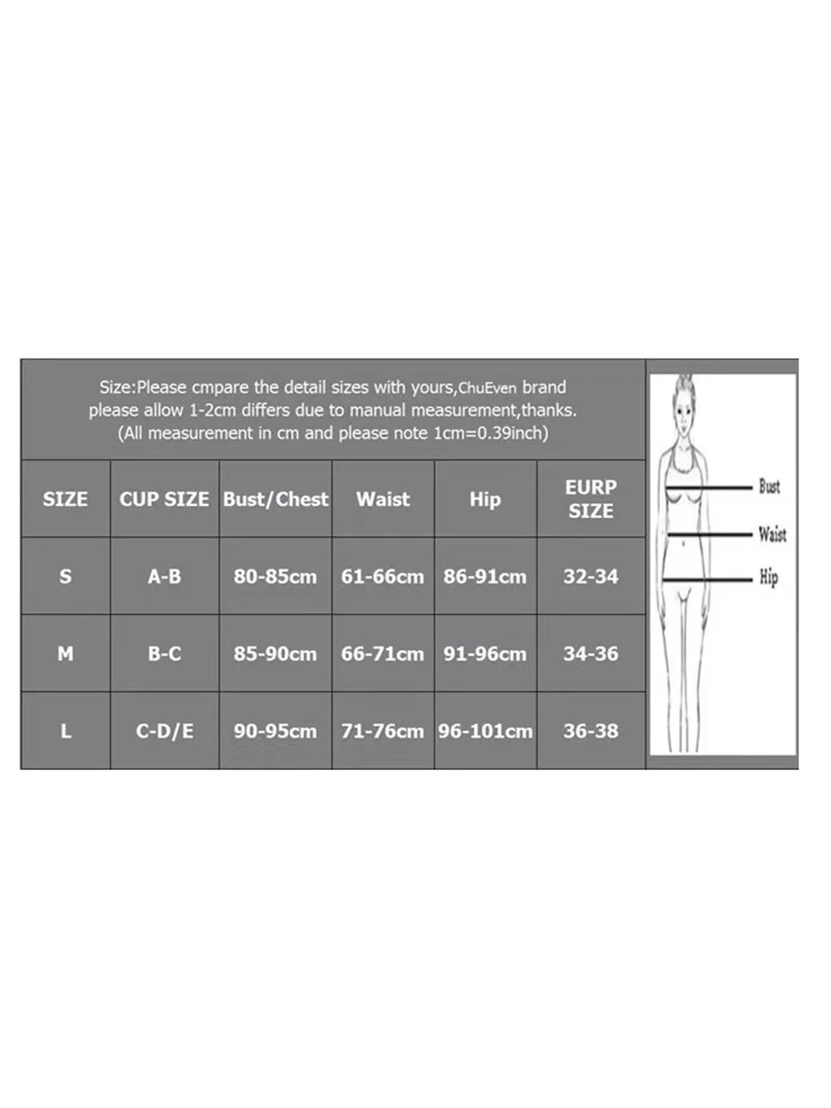 3 Pcs Bikini Sets Criss Cross Halter Neck Swimsuits Y3473