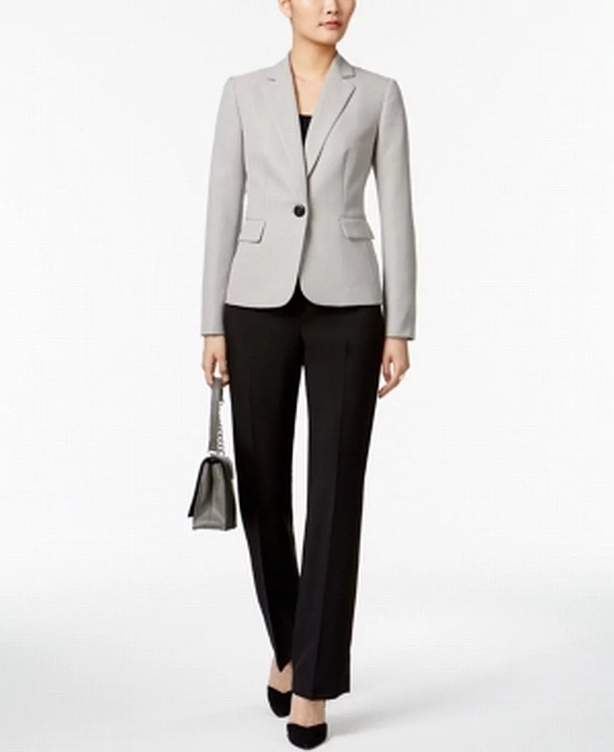 Tan Black Colorblocked Pantsuit Z903