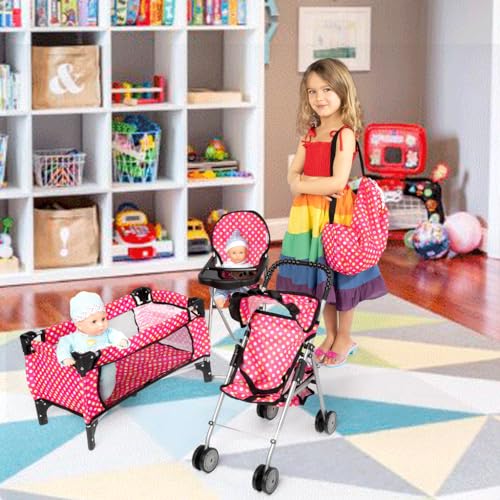 Doll 3 Piece Play Set Baby Doll Accessories J616466