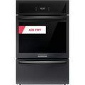 24 in. Single Gas Built-In Wall Oven with Air Fry Self-Cleaning in Black O274158