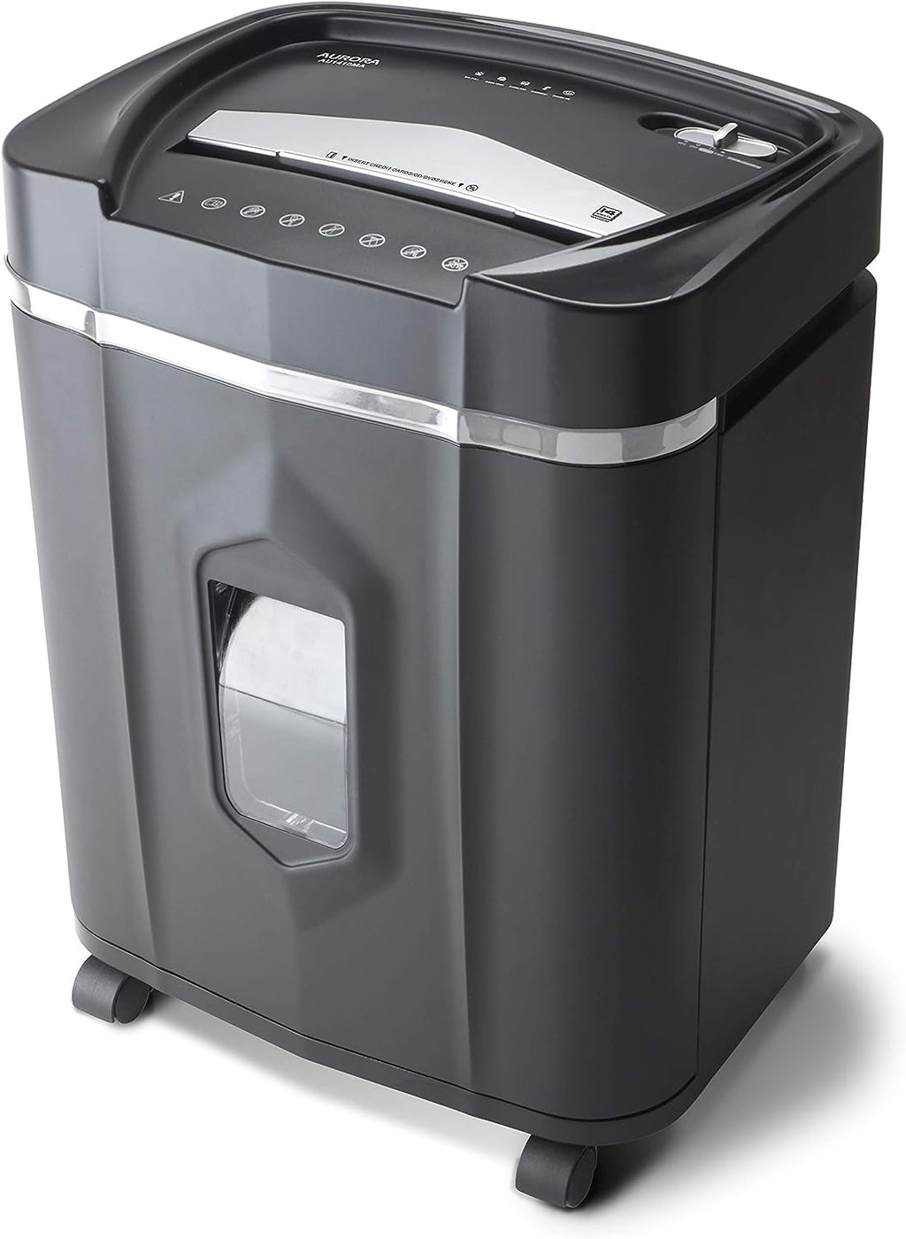 12-Sheet Micro-Cut Paper CD Credit Card Shredder S812
