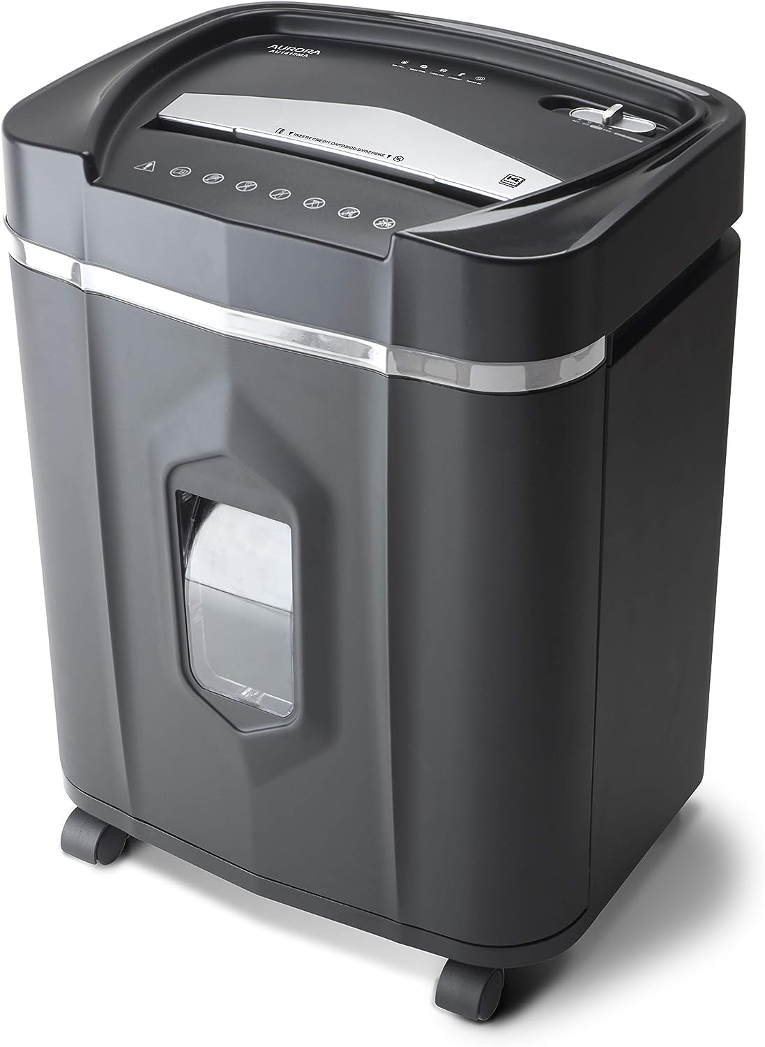 12-Sheet Micro-Cut Paper CD Credit Card Shredder S812