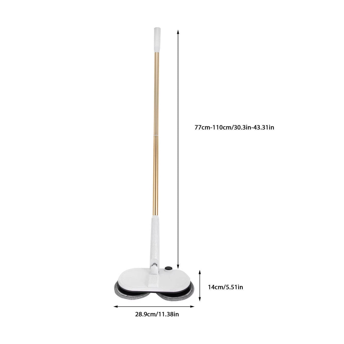 Cordless Electric Mop White O5656