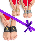 Arch Support Sleeve Bundle of 3 Size Large Midnight Black Steel Gray Desert Beige U39953