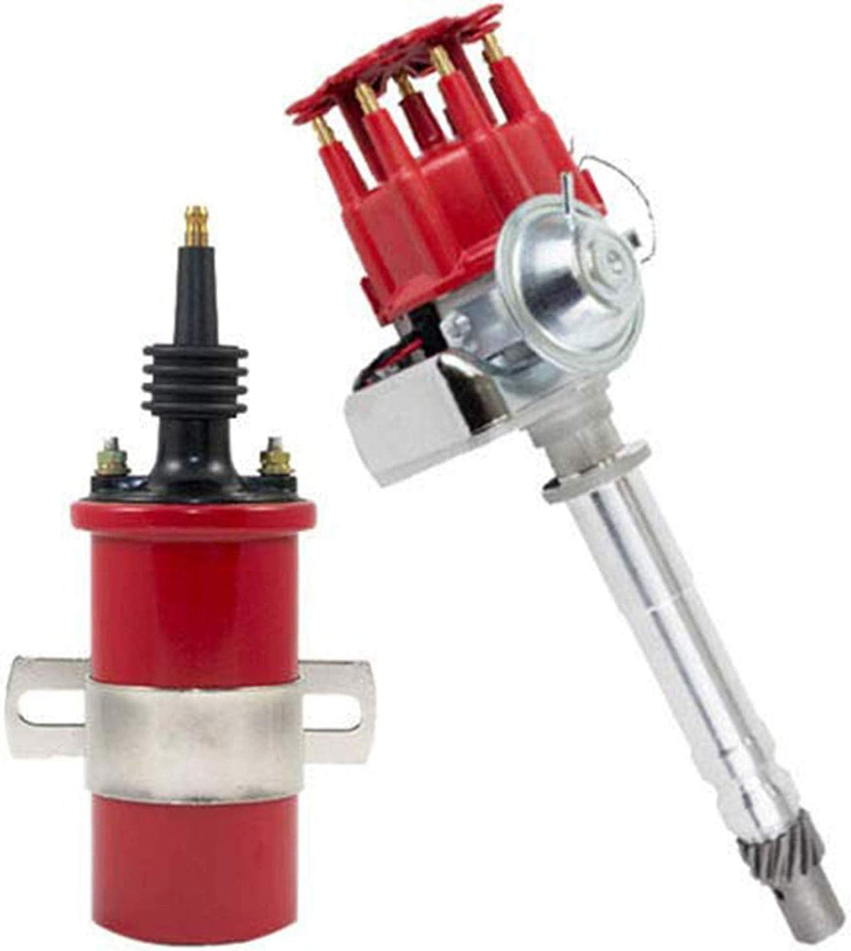 Ready-To-Run Distributor and E-Coil Red Small Cap P8447