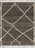 Beige Charcoal 4'0 x 6'0 Rug A51452
