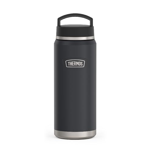 Stainless Steel Vacuum Insulated Water Bottle with Screw Top Lid 32 Ounce I99154
