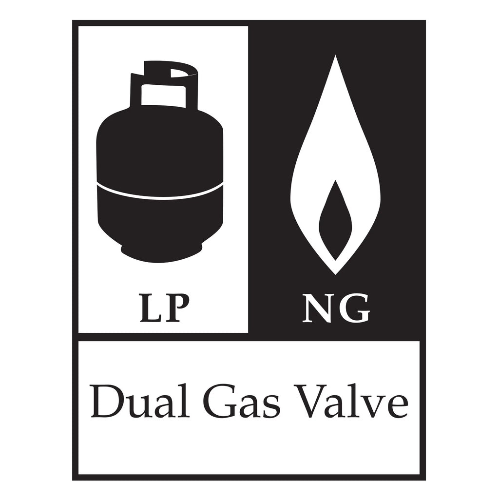 2-Burner Dual Fuel Gas Grill Y6695