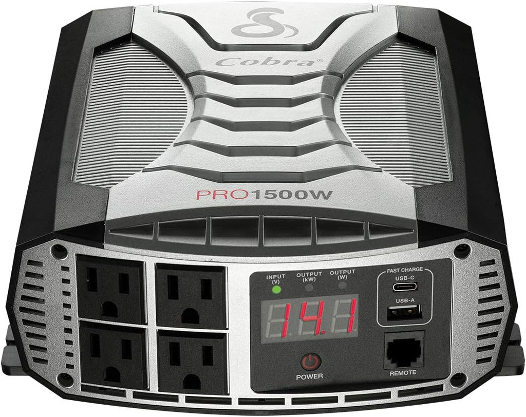400W Power Inverter with 2 AC Outlets and 2 USB Ports F626