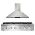 36 Propane Gas Rangetop and Range Hood M651