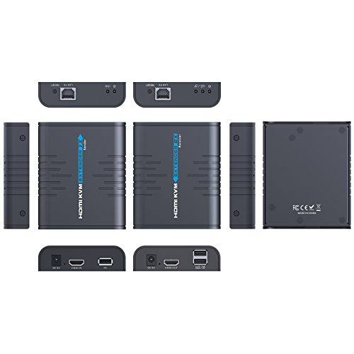 USB HDMI KVM Extender Over Ethernet Cable Z5250