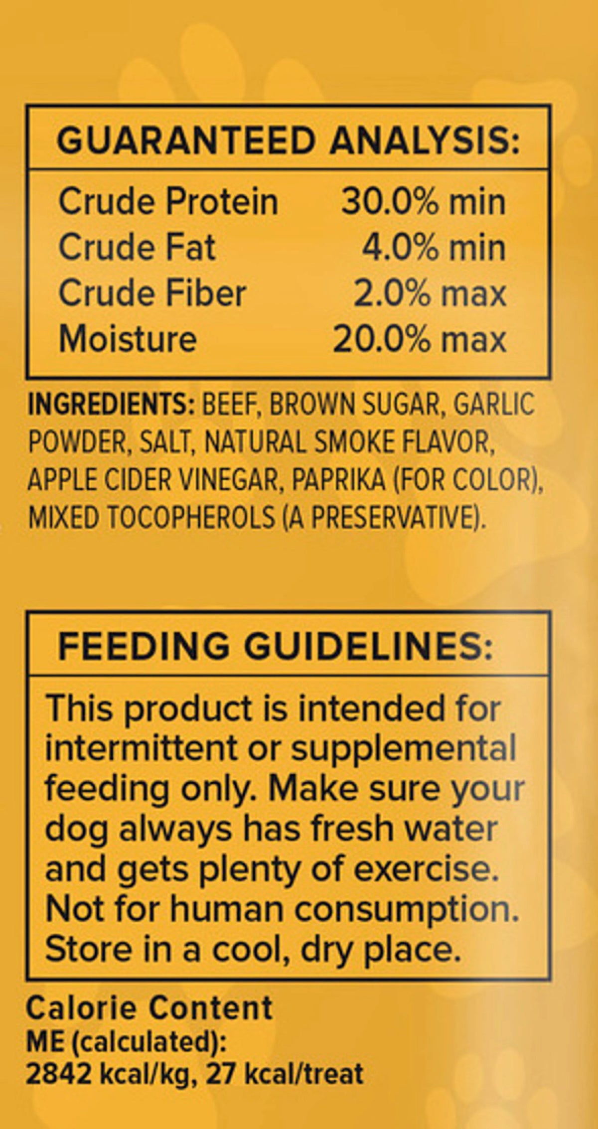 Grass Fed Beef Jerky Dog Treats 14oz A79680