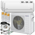 36,000 BTU 3 Zone Ductless Air Conditioner and Heat Pump X876