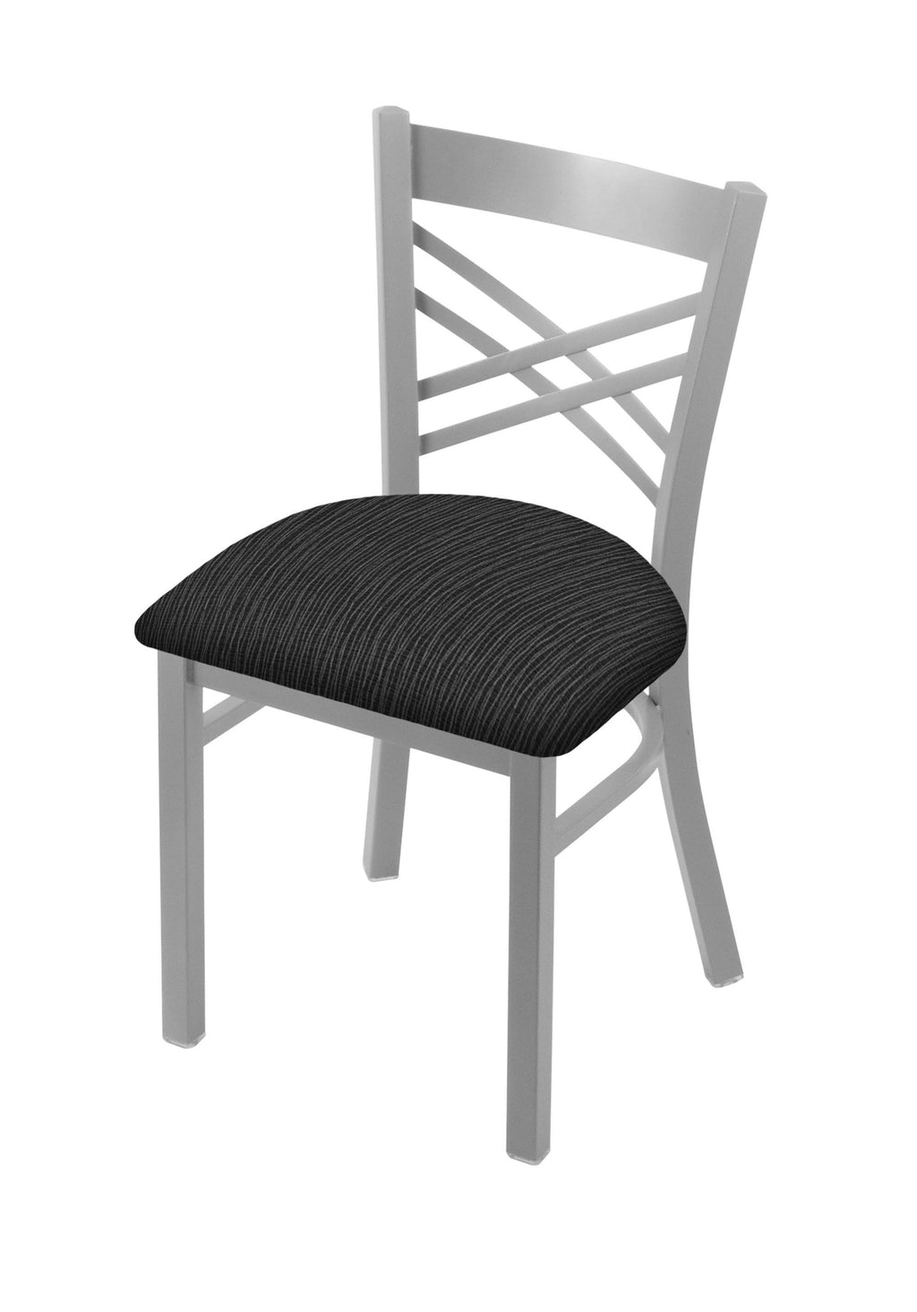 Chair with Anodized Nickel Finish Q567