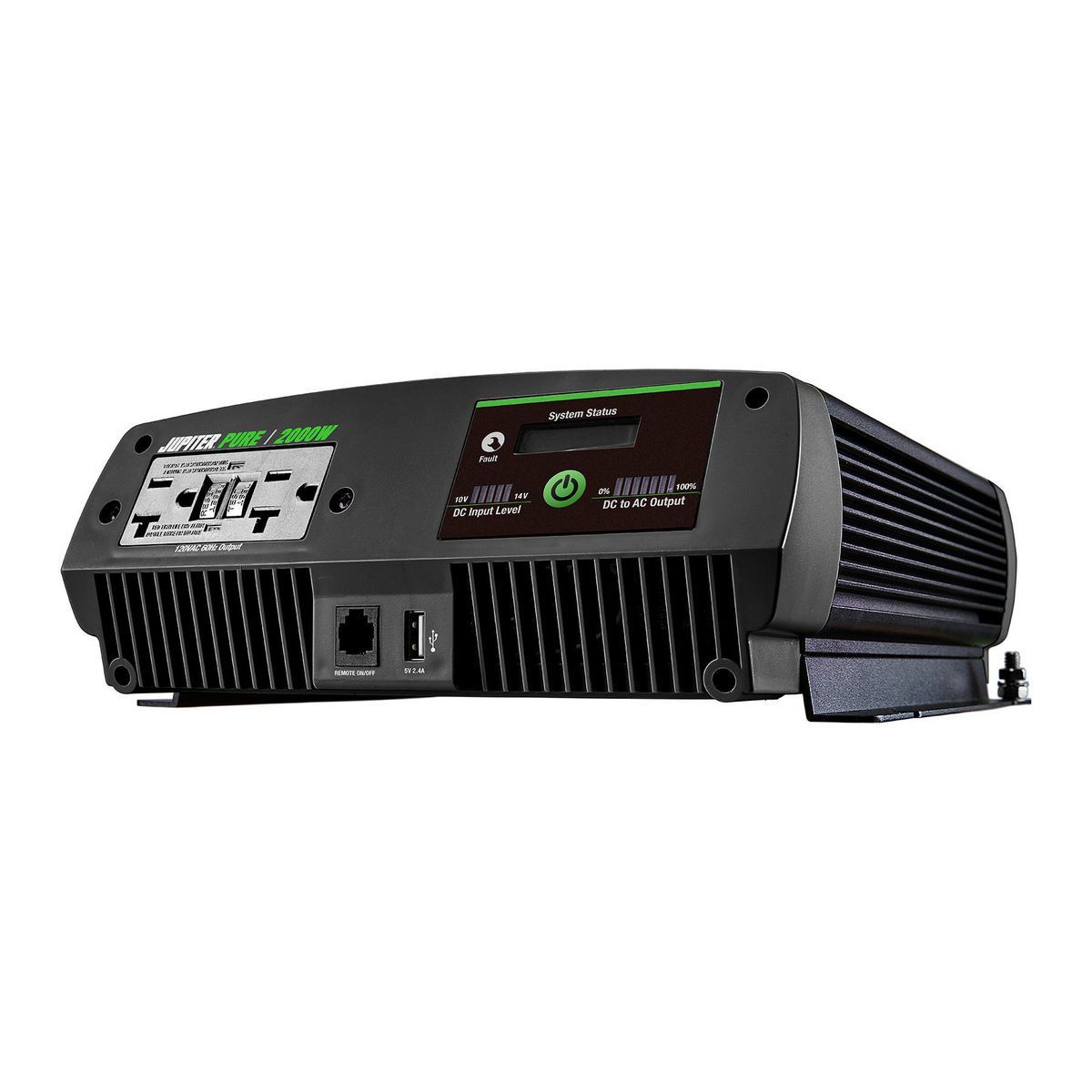 2000 Watt Continuous 4000 Watt Peak Pure Sine Wave Power Inverter X407945