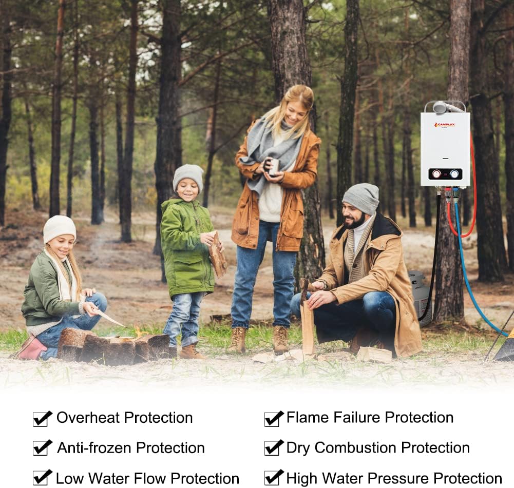 1.58GPM Outdoor Propane Tankless Gas Water Heater V344632