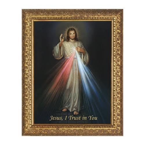 Canvas with Ornate Gold Frame D278522