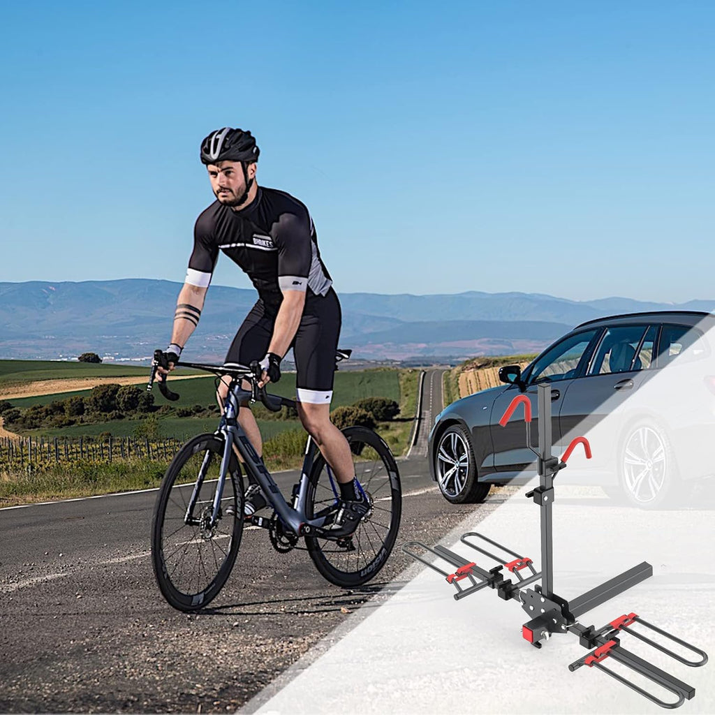 Hitch Mounted Foldable 2-Bike Rack M795