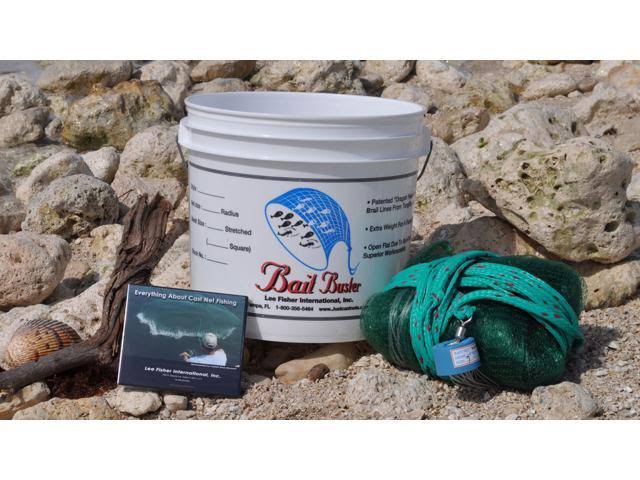 Green 1/2x22 Sq. Mesh 9 ft. Bait Cast Net F83914