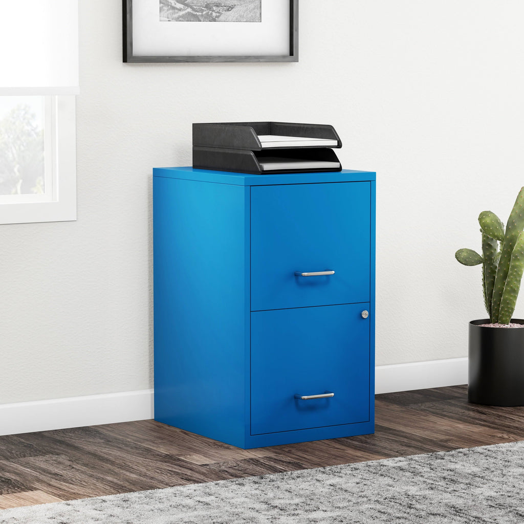18-inch 2-Drawer Steel File Cabinet K935