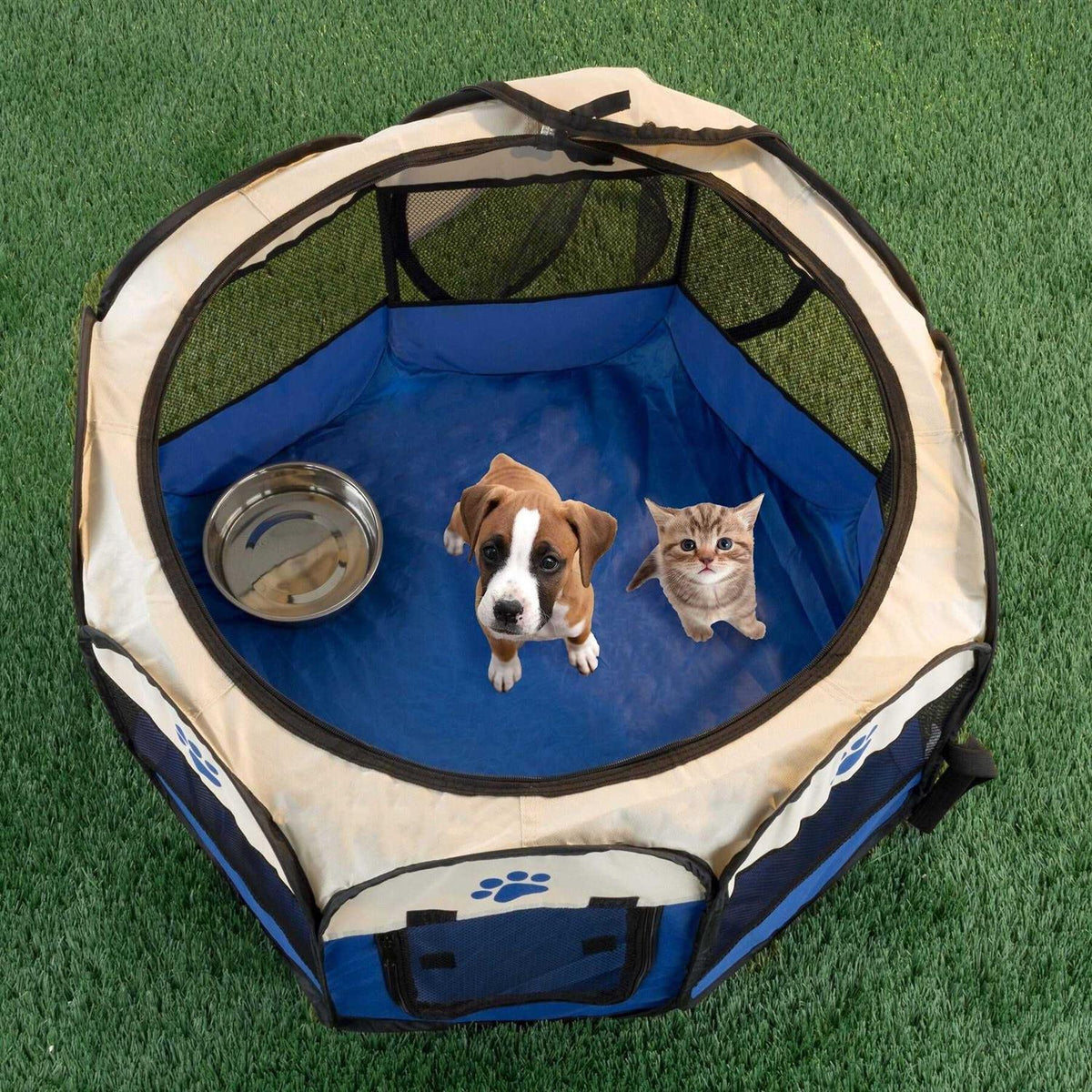 Portable Pop-Up Pet Playpen H883