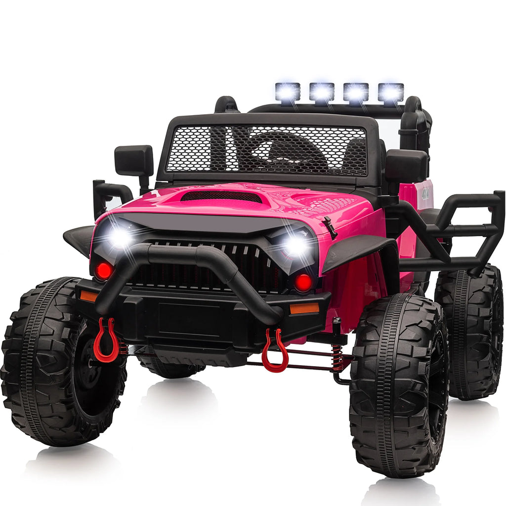 24V 2-Seater Ride on Toy Truck with Remote P357