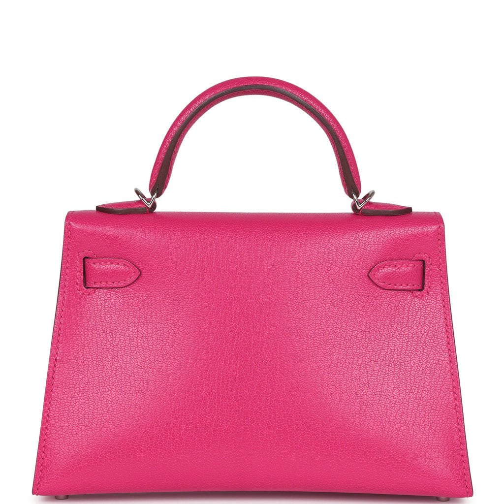 Rose Extreme Chevre Chamkila Palladium Hardware Bag I107222