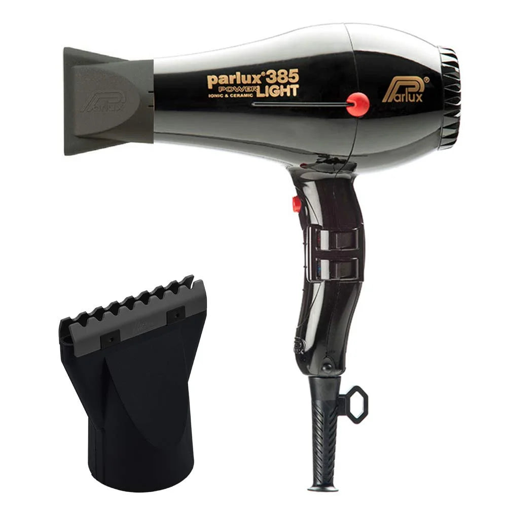 Black Hair Dryer and Hot Blow Attachment D516