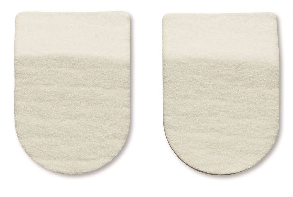 Heel Pads, 3 x 7/16 Inches, Case of 12 Pairs Y2641