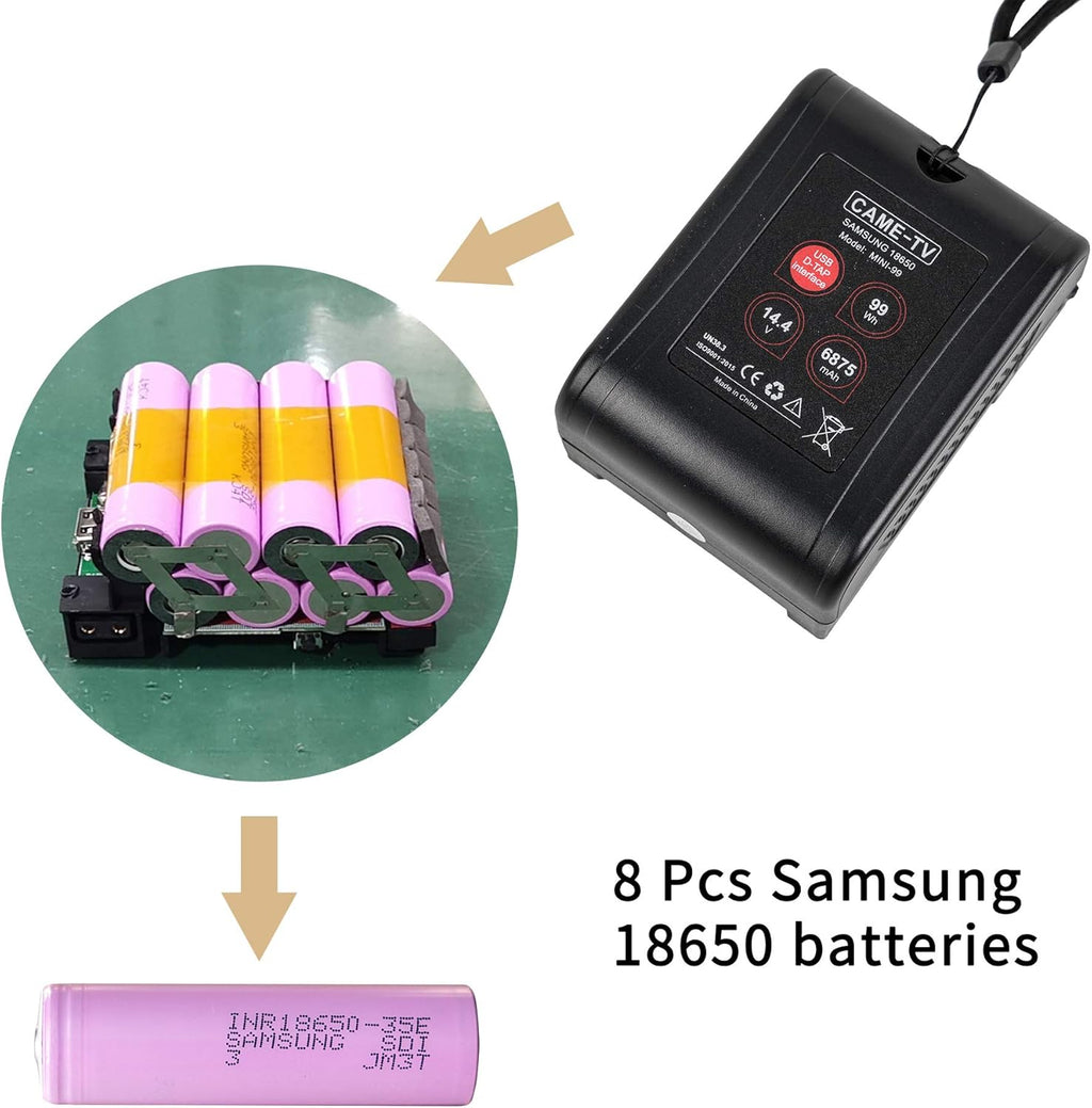 99Wh 14.4V 6800 mAh V-Mount Battery Y85523