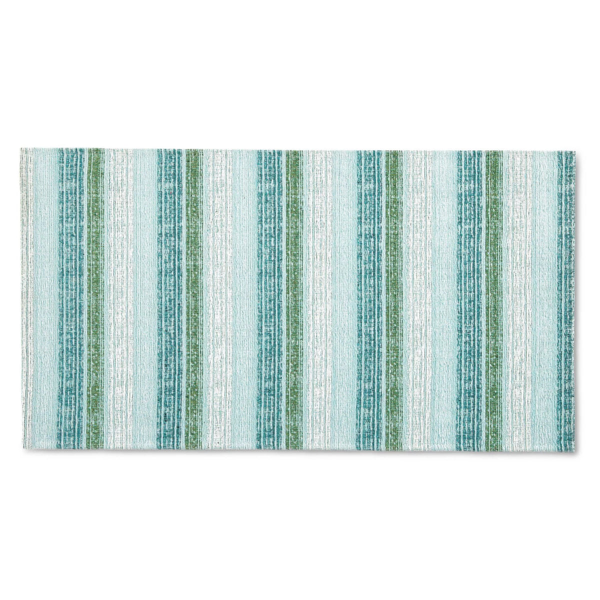 Mint Green/White 20"x36" Kitchen Mat E11440