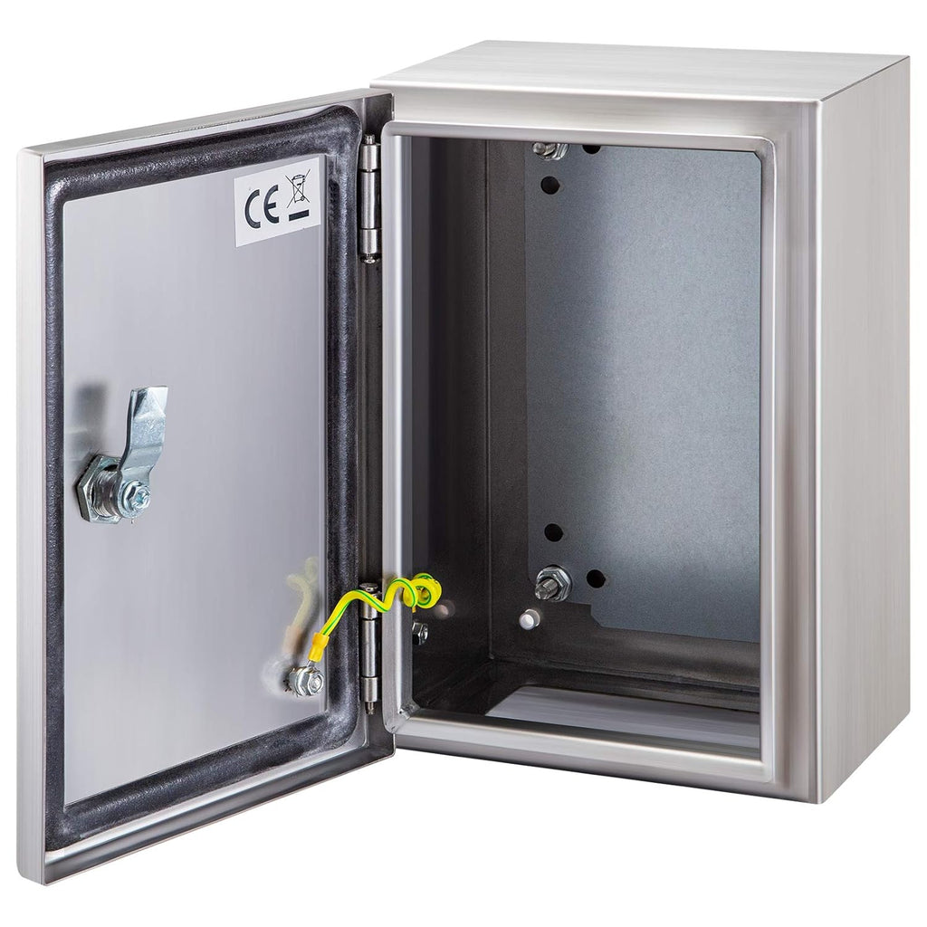 10 x 8 x 4'' NEMA 4X Steel Electrical Enclosure V8209